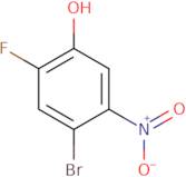 4-bromo-2-fluoro-5-nitrophenol