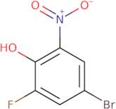 4-bromo-2-fluoro-6-nitrophenol