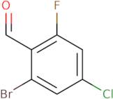 2-bromo-4-chloro-6-fluorobenzaldehyde