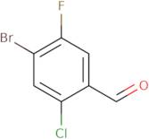4-bromo-2-chloro-5-fluorobenzaldehyde