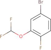 4-bromo-2-(difluoromethoxy)-1-fluorobenzene