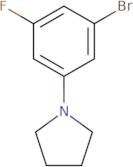 1-(3-bromo-5-fluorophenyl)pyrrolidine