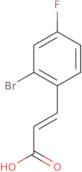 2-bromo-4-fluorocinnamic Acid