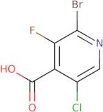 2-bromo-5-chloro-3-fluoropyridine-4-carboxylic Acid