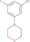 4-(3-bromo-5-fluorophenyl)morpholine
