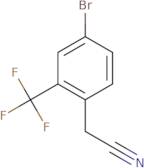 2-[4-bromo-2-(trifluoromethyl)phenyl]acetonitrile