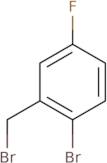 1-bromo-2-(bromomethyl)-4-fluorobenzene