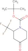 tert-butyl 4-oxo-2-(Trifluoromethyl)piperidine-1-carboxylate