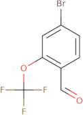 4-bromo-2-(trifluoromethoxy)benzaldehyde