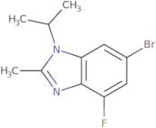6-Bromo-4-fluoro-2-methyl-1-propan-2-ylbenzimidazole