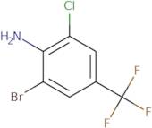 2-bromo-6-chloro-4-(trifluoromethyl)aniline