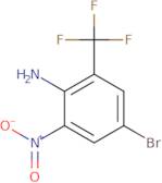 4-bromo-2-nitro-6-(trifluoromethyl)aniline