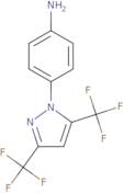 4-[3,5-bis(trifluoromethyl)pyrazol-1-yl]aniline