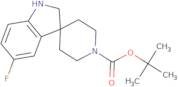 Tert-butyl 5-fluorospiro[1,2-dihydroindole-3,4'-piperidine]-