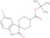 Tert-butyl 5-fluoro-2-oxospiro[1h-indole-3,4'-piperidine]-1'