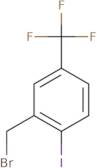 2-(bromomethyl)-1-iodo-4-(trifluoromethyl)benzene