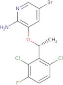 5-bromo-3-[(1r)-1-(2,6-dichloro-3-fluorophenyl)ethoxy]pyridi