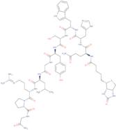 Biotinyl-(Gln1)-LHRH trifluoroacetate salt Biotinyl-Gln-His-Trp-Ser-Tyr-Gly-Leu-Arg-Pro-Gly-NH2 trifluoroacetate salt