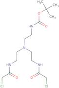 2N-Boc-2',2''-triaminotriethylamine-bis(chloroacetamide)