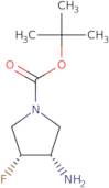 tert-Butyl (3R,4S)-3-amino-4-fluoropyrrolidine-1-carboxylate