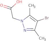 (4-Bromo-3,5-dimethyl-1H-pyrazol-1-yl)acetic acid