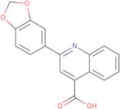 2-(1,3-Benzodioxol-5-yl)quinoline-4-carboxylic acid