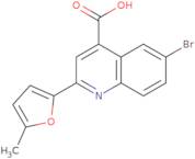 6-Bromo-2-(5-methyl-2-furyl)quinoline-4-carboxylic acid