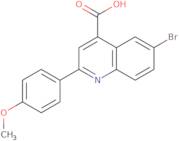 6-Bromo-2-(4-methoxyphenyl)quinoline-4-carboxylic acid