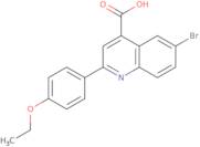 6-Bromo-2-(4-ethoxyphenyl)quinoline-4-carboxylic acid