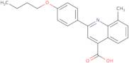 2-(4-Butoxyphenyl)-8-methylquinoline-4-carboxylic acid