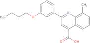 2-(3-Butoxyphenyl)-8-methylquinoline-4-carboxylic acid