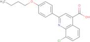 2-(4-Butoxyphenyl)-8-chloroquinoline-4-carboxylic acid