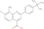 2-(4-tert-Butylphenyl)-7-chloro-8-methylquinoline-4-carboxylic acid