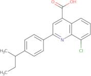 2-(4-sec-Butylphenyl)-8-chloroquinoline-4-carboxylic acid