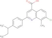 2-(4-sec-Butylphenyl)-7-chloro-8-methylquinoline-4-carboxylic acid