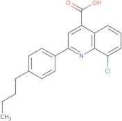 2-(4-Butylphenyl)-8-chloroquinoline-4-carboxylic acid