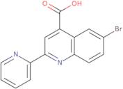 6-Bromo-2-pyridin-2-ylquinoline-4-carboxylic acid