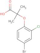 2-(4-Bromo-2-chlorophenoxy)-2-methylpropanoic acid