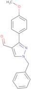 1-Benzyl-3-(4-methoxyphenyl)-1H-pyrazole-4-carbaldehyde