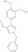 1-Benzyl-3-(3,4-dimethoxyphenyl)-1H-pyrazole-4-carbaldehyde