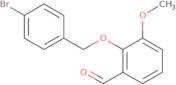 2-[(4-Bromobenzyl)oxy]-3-methoxybenzaldehyde