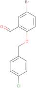 5-Bromo-2-[(4-chlorobenzyl)oxy]benzaldehyde