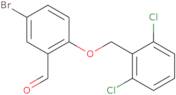 5-Bromo-2-[(2,6-dichlorobenzyl)oxy]benzaldehyde