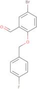 5-Bromo-2-[(4-fluorobenzyl)oxy]benzaldehyde