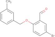 5-Bromo-2-[(3-methylbenzyl)oxy]benzaldehyde