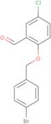 2-[(4-Bromobenzyl)oxy]-5-chlorobenzaldehyde