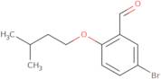 5-Bromo-2-(3-methylbutoxy)benzaldehyde