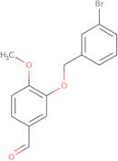 3-[(3-Bromobenzyl)oxy]-4-methoxybenzaldehyde