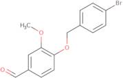 4-[(4-Bromobenzyl)oxy]-3-methoxybenzaldehyde