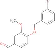 4-[(3-Bromobenzyl)oxy]-3-methoxybenzaldehyde